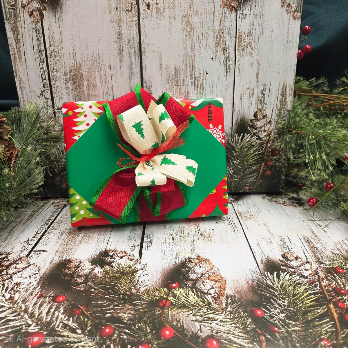 Christmas Dot Half Pound