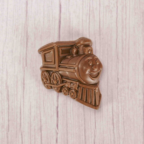 Experience the rich and creamy taste of our milk chocolate train. Made with quality ingredients, this delicious treat will satisfy your sweet tooth. Perfect for any train enthusiast or a snack!