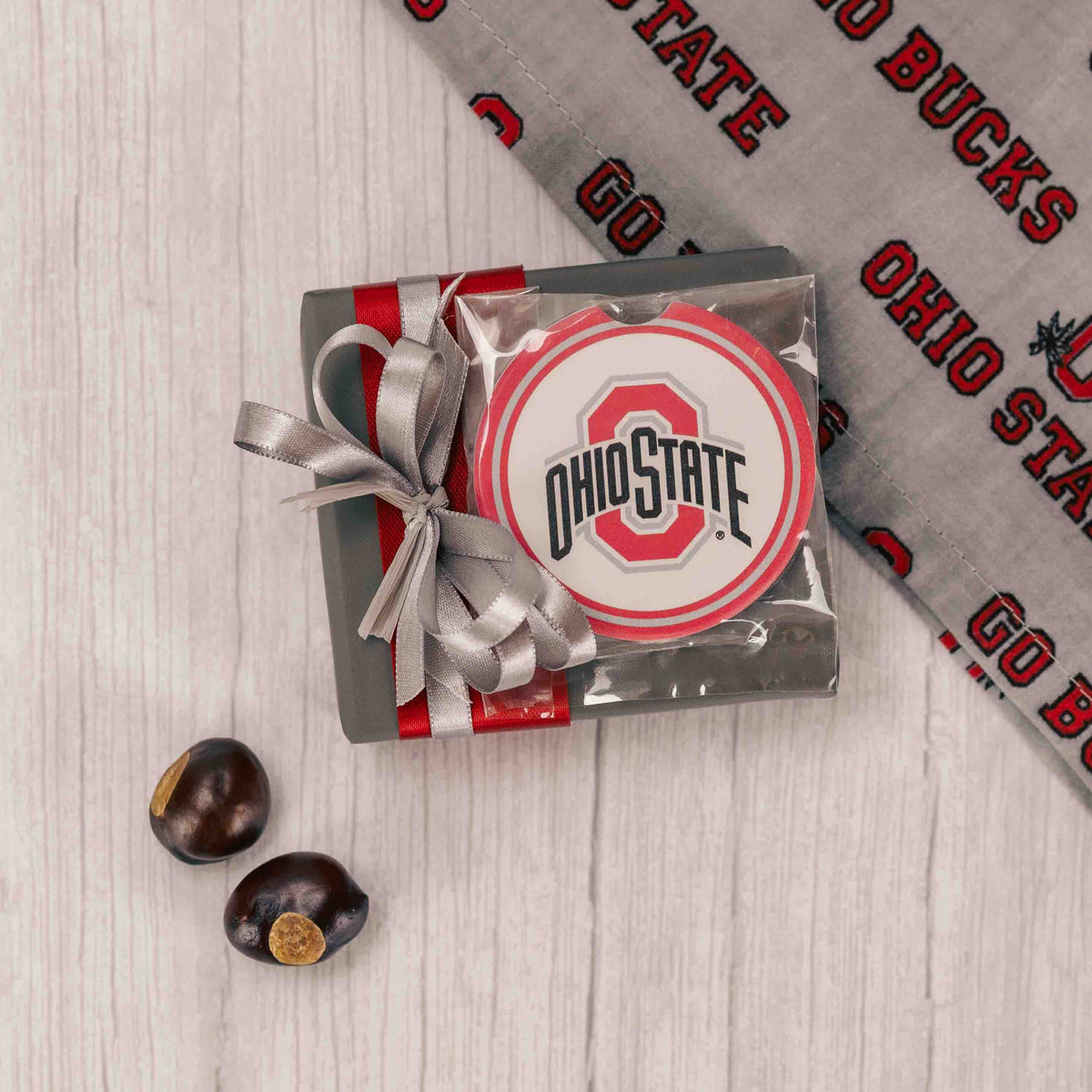 Ohio State Buckeyes Coasters. Buckeyes Drink Coaster. – C & A