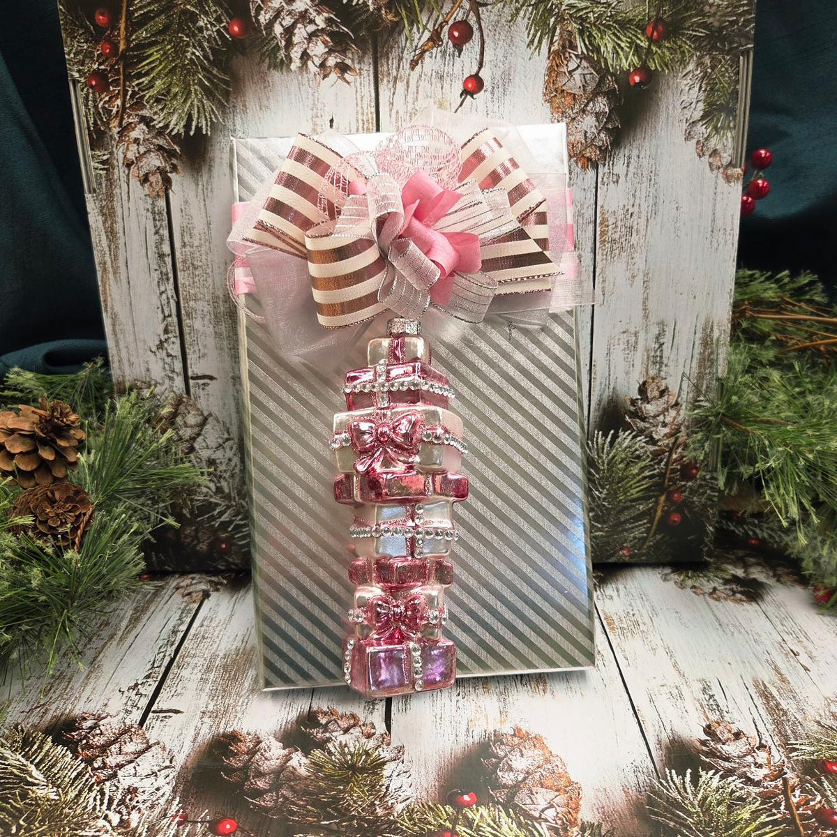 Pink Present One Pound