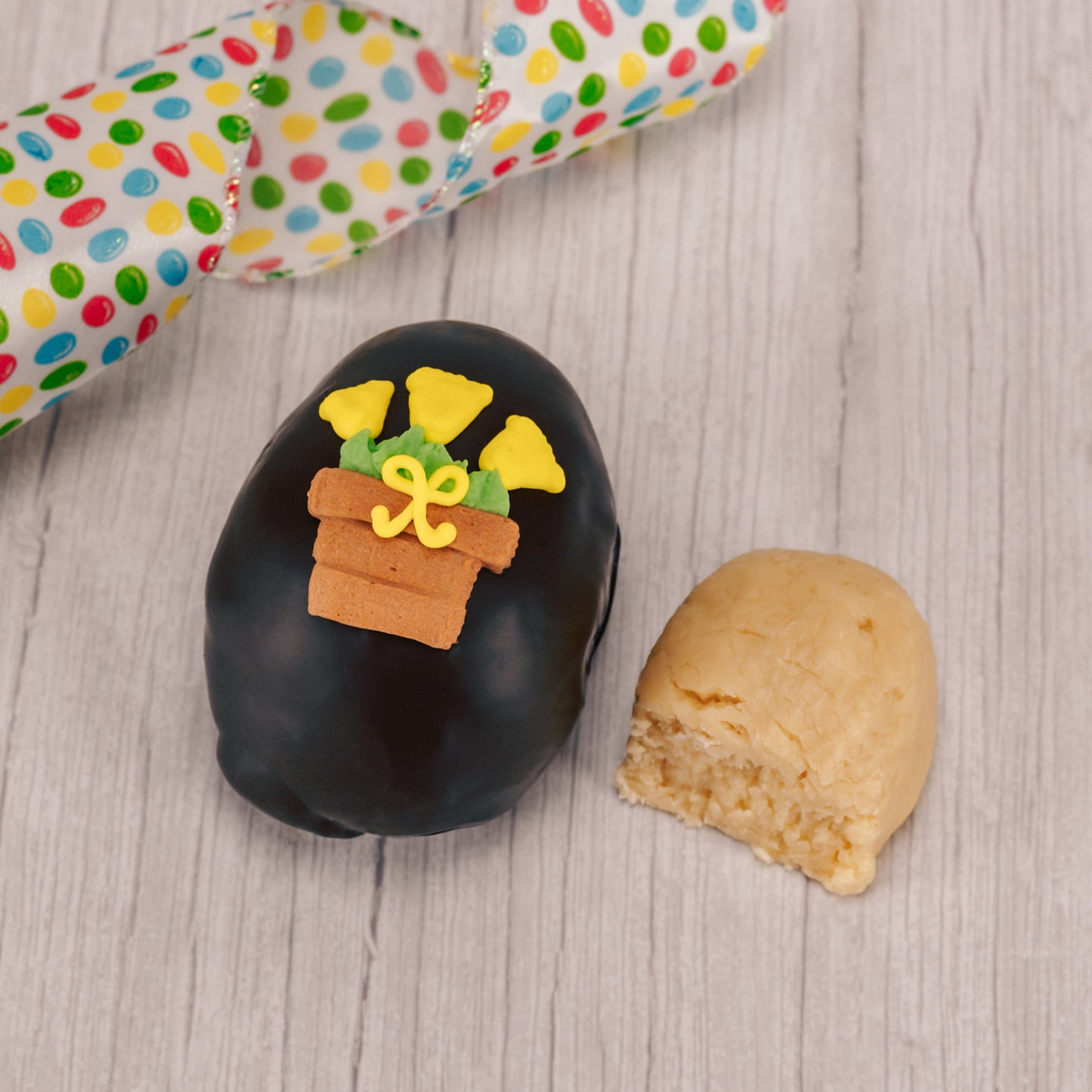 coconut cream filled eggs for Easter
