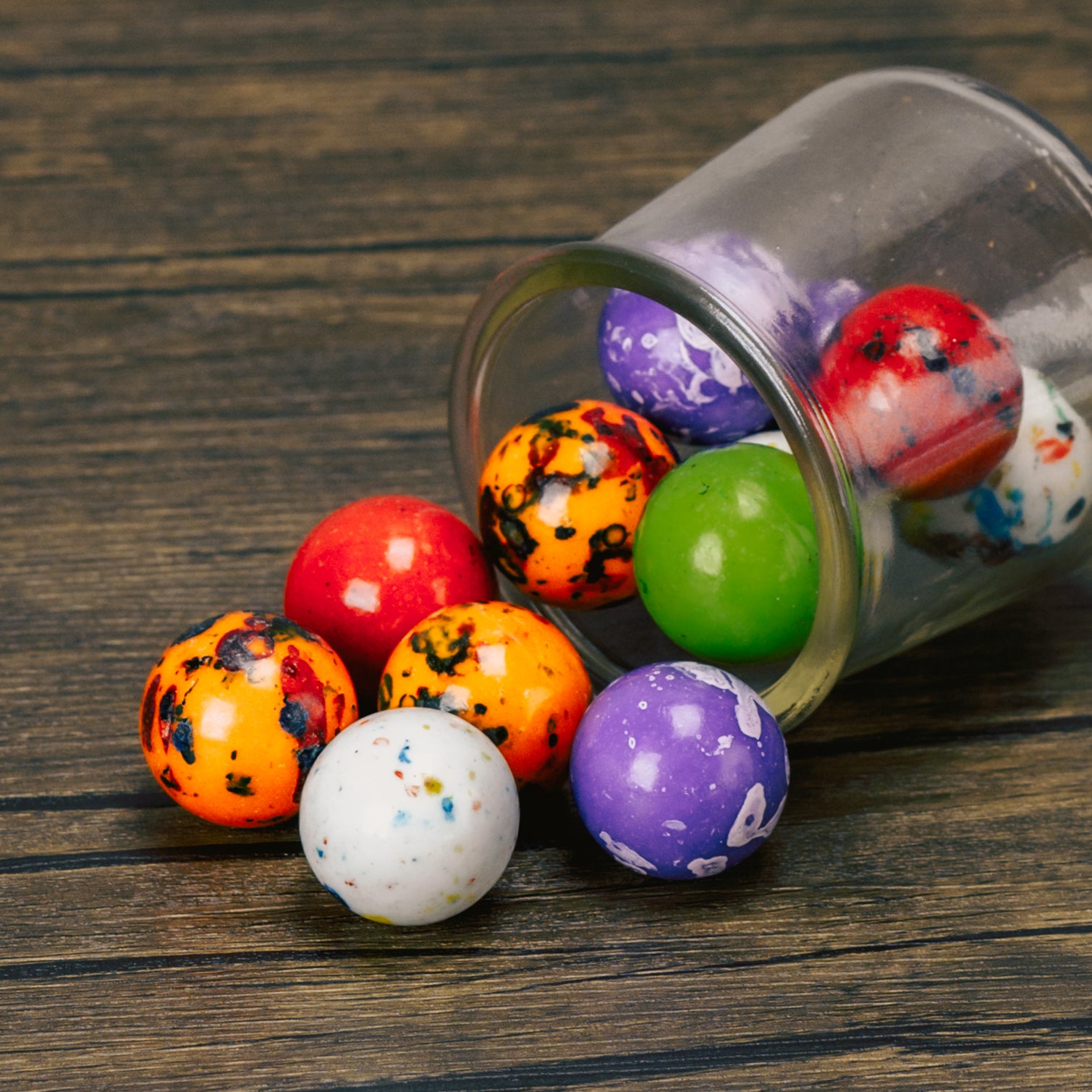 colorful jawbreakers in half pound bags