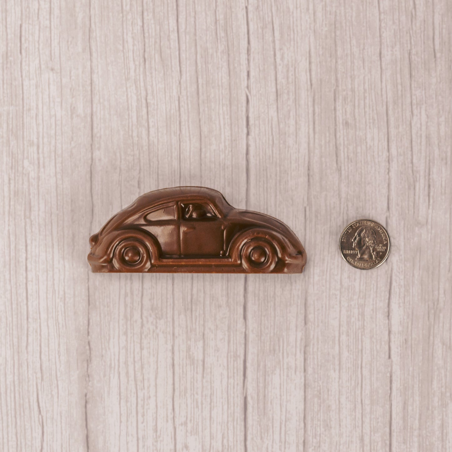 milk chocolate punch bug car.