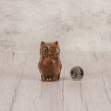 A little milk chocolate owl