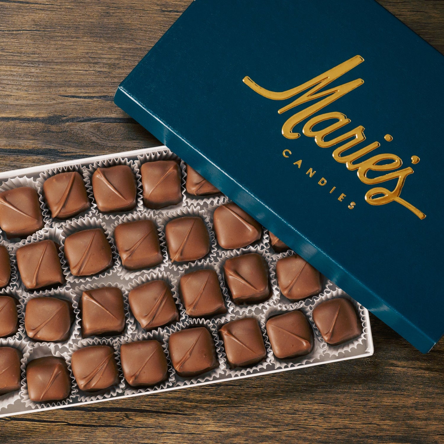 Order a whole pound or half pound box of your favorite candy. 