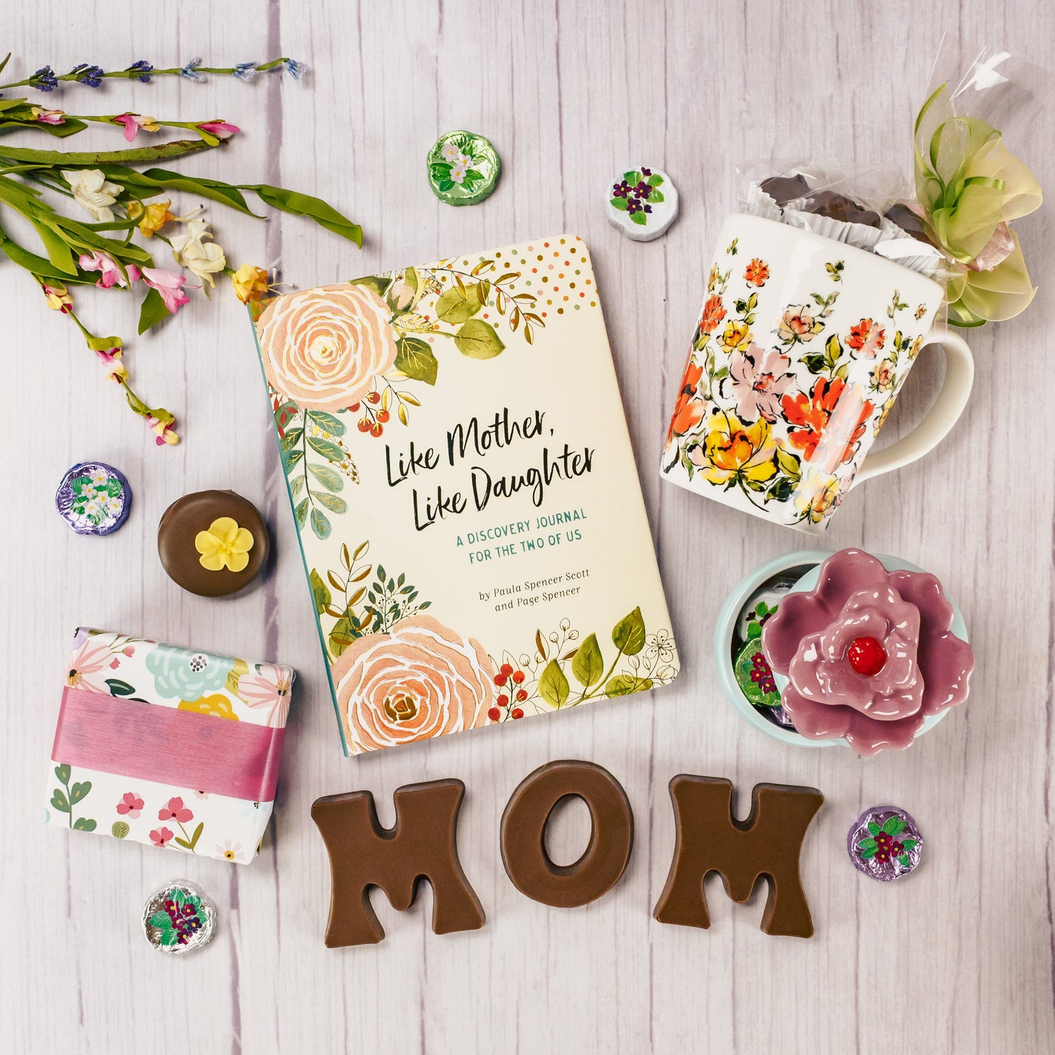 Celebrate your mom with gifts and treats.