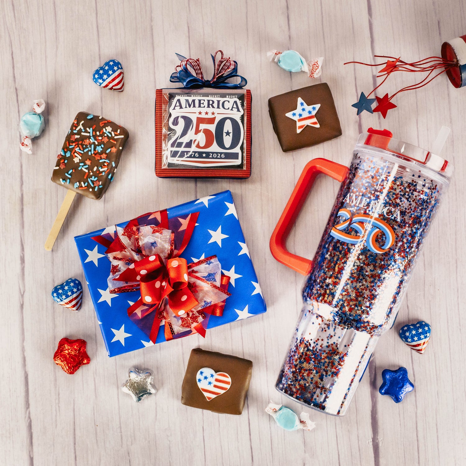 All things patriotic, from gifts to treats!