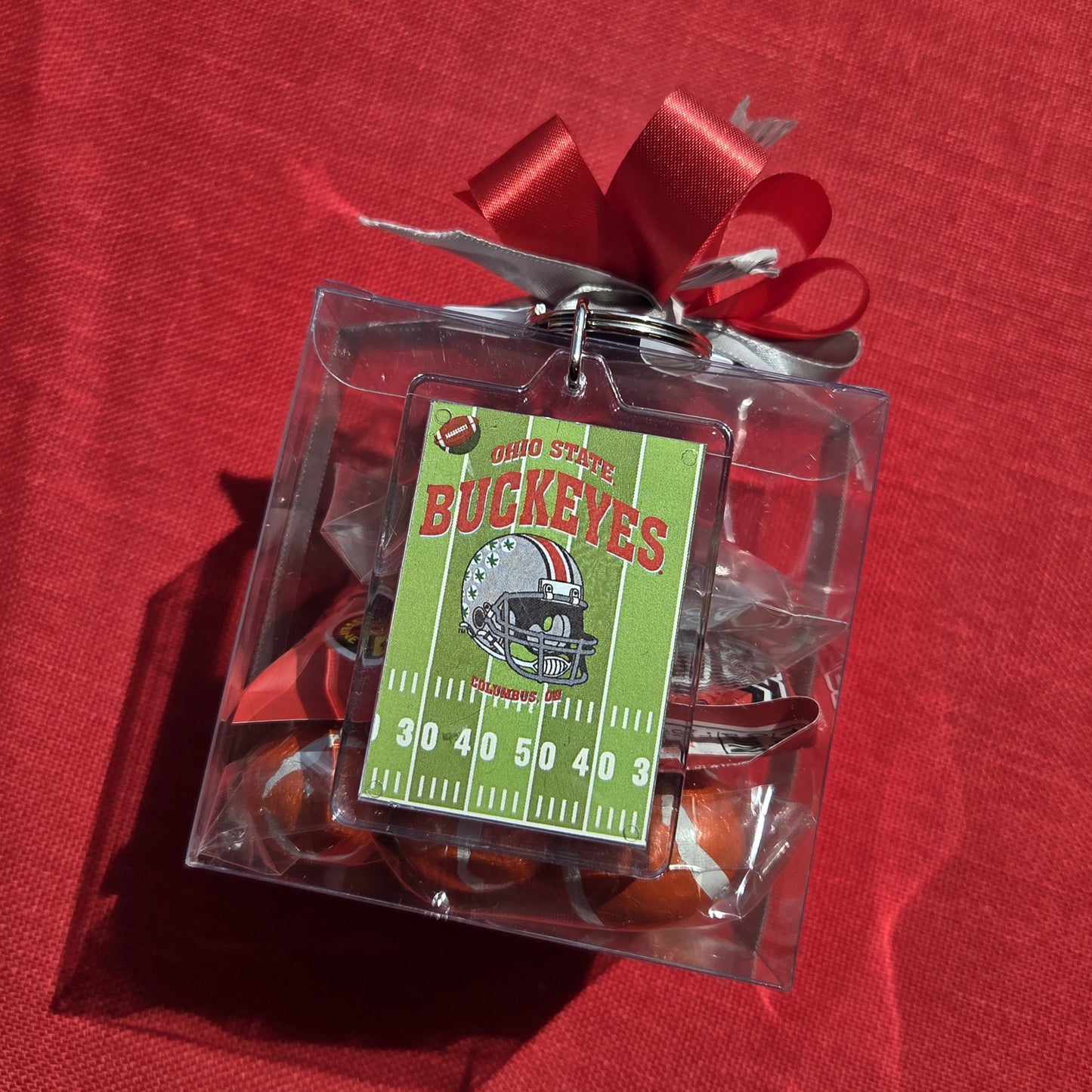 Ohio State Helmet Keychain