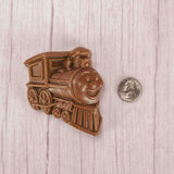 Experience the rich and creamy taste of our milk chocolate train. Made with quality ingredients, this delicious treat will satisfy your sweet tooth. Perfect for any train enthusiast or a snack!
