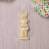 3 ounce white coating (tastes like white chocolate) floppy-eared bunny 