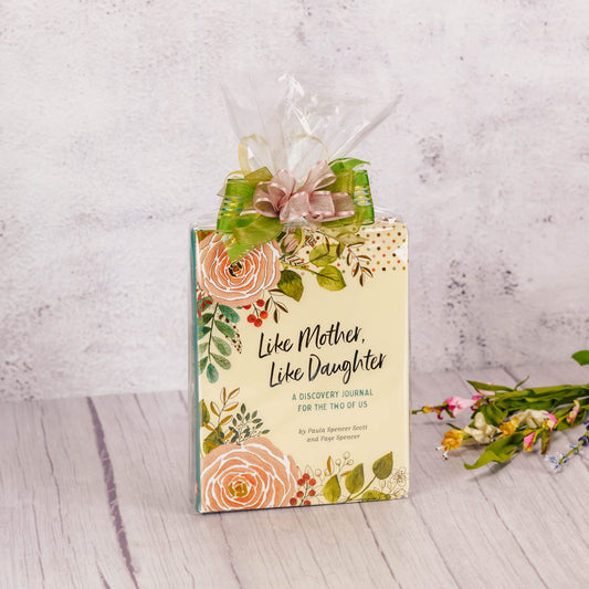 An interactive discovery journal that a mother and daughter can enjoy together. Featuring prompts allow you to share your dreams, wishes and plans with each other, while getting to know them better! Packaged with some sweet treats