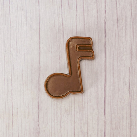 solid milk chocolate music note 