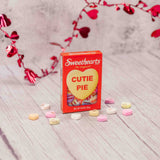 A convenient petite box filled with the original conversation hearts will make this Valentine's Day a little easier and sweeter! Featuring a space on the back to write 'To' and 'From'. Perfect for school, work or any special friends!