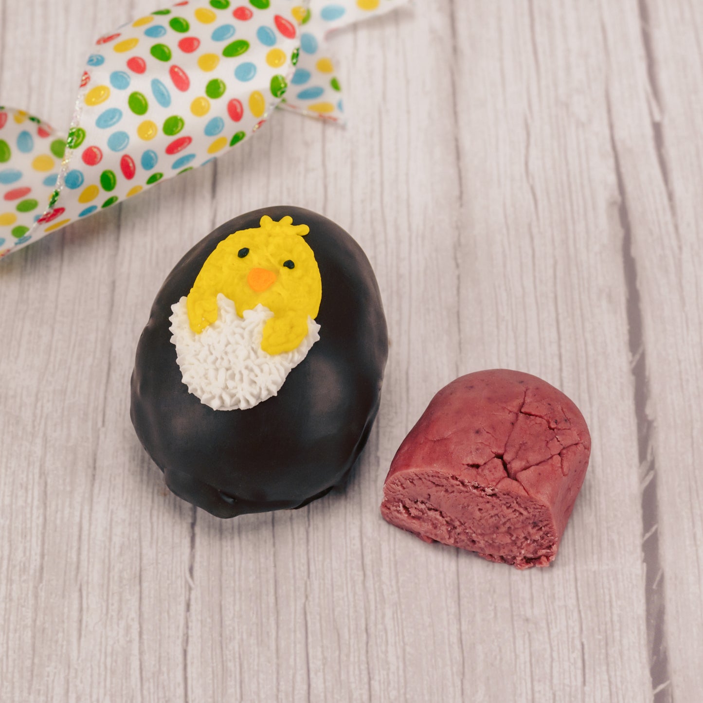 Raspberry Cream Eggs