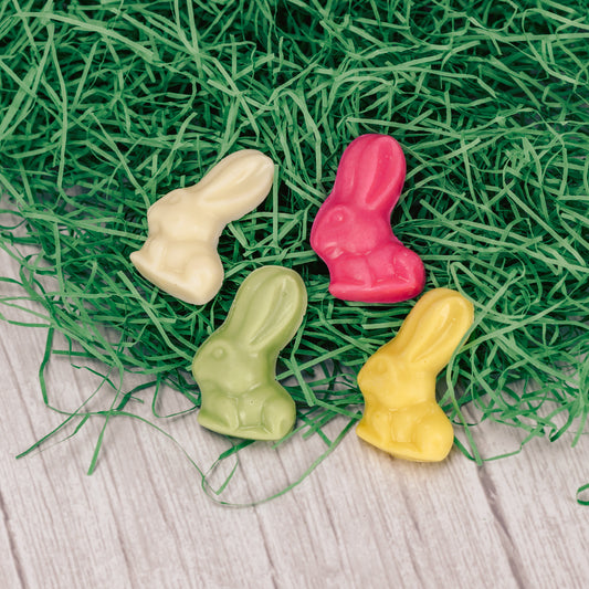 pastel coating bunnies in a 1 oz. bag.