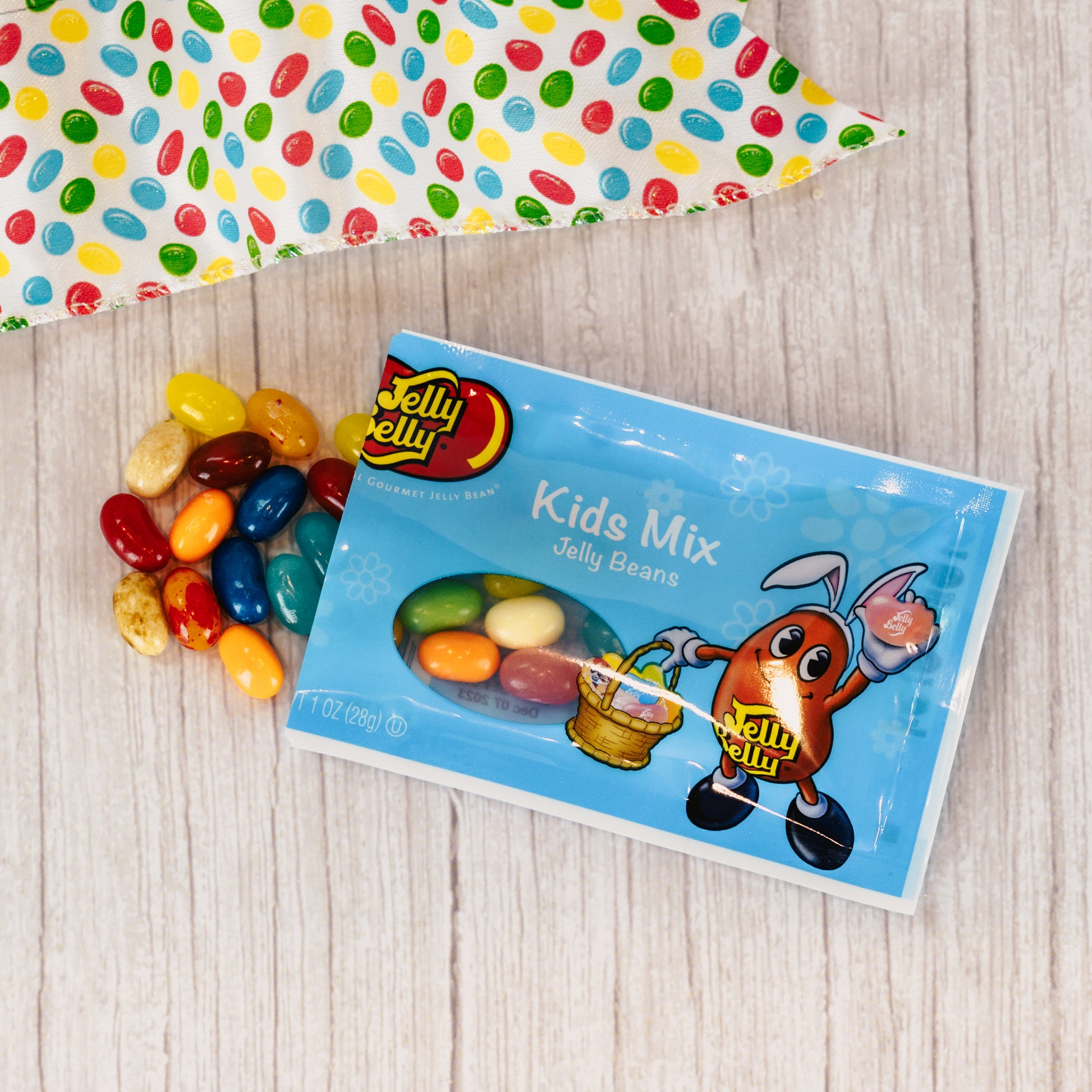 a small package of assorted Jelly Belly jelly beans