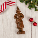 a tall St. Nick in milk chocolate