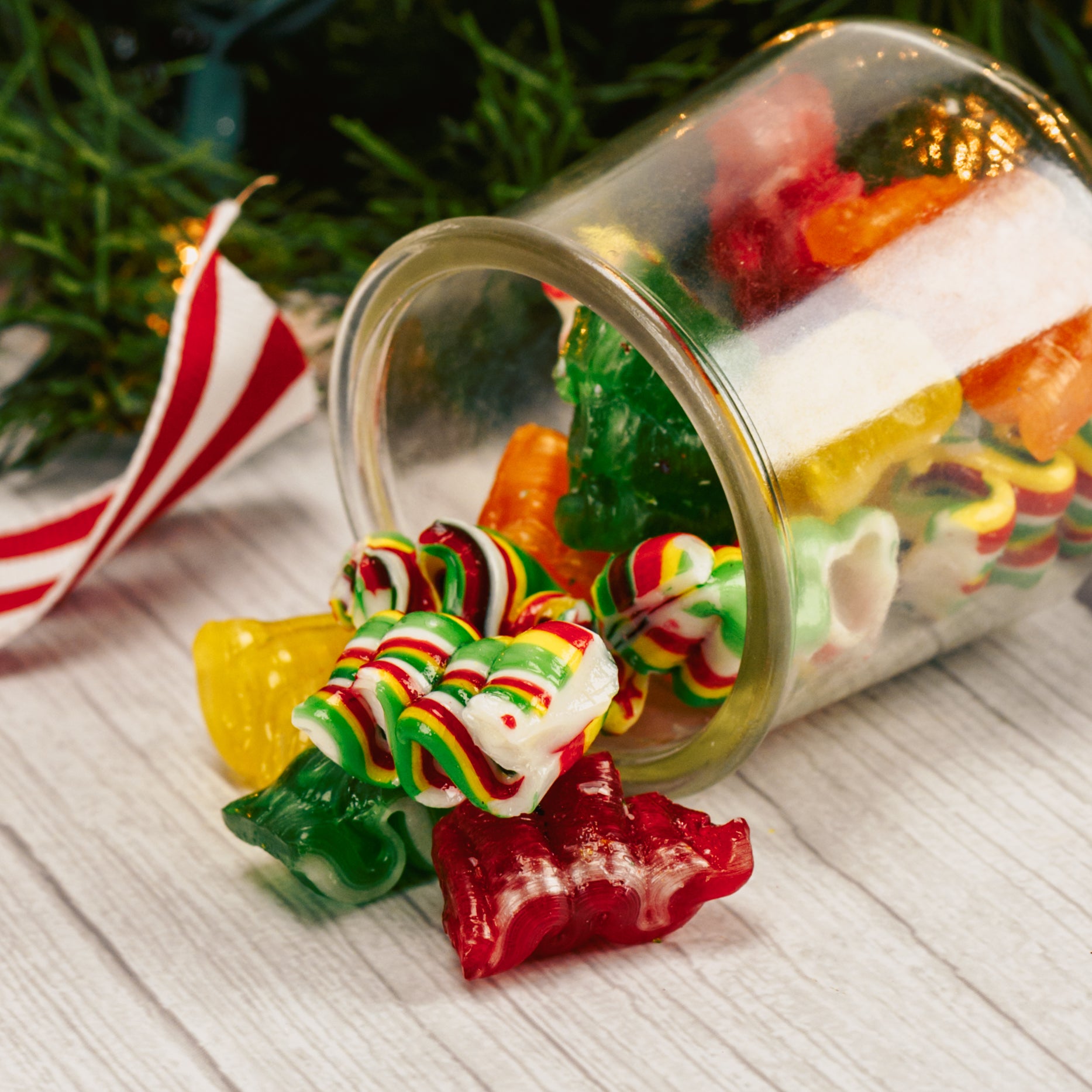 half pound bag of assorted baby ribbon pieces