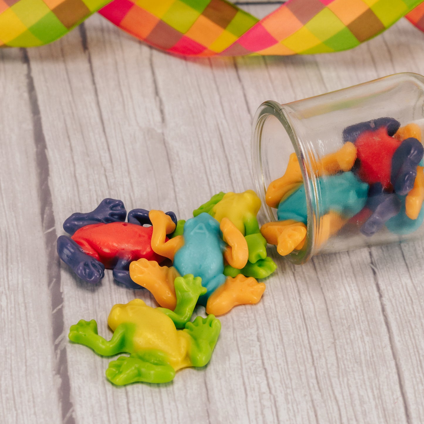 half pound bag of rainforest gummi frogs