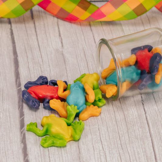 half pound bag of rainforest gummi frogs