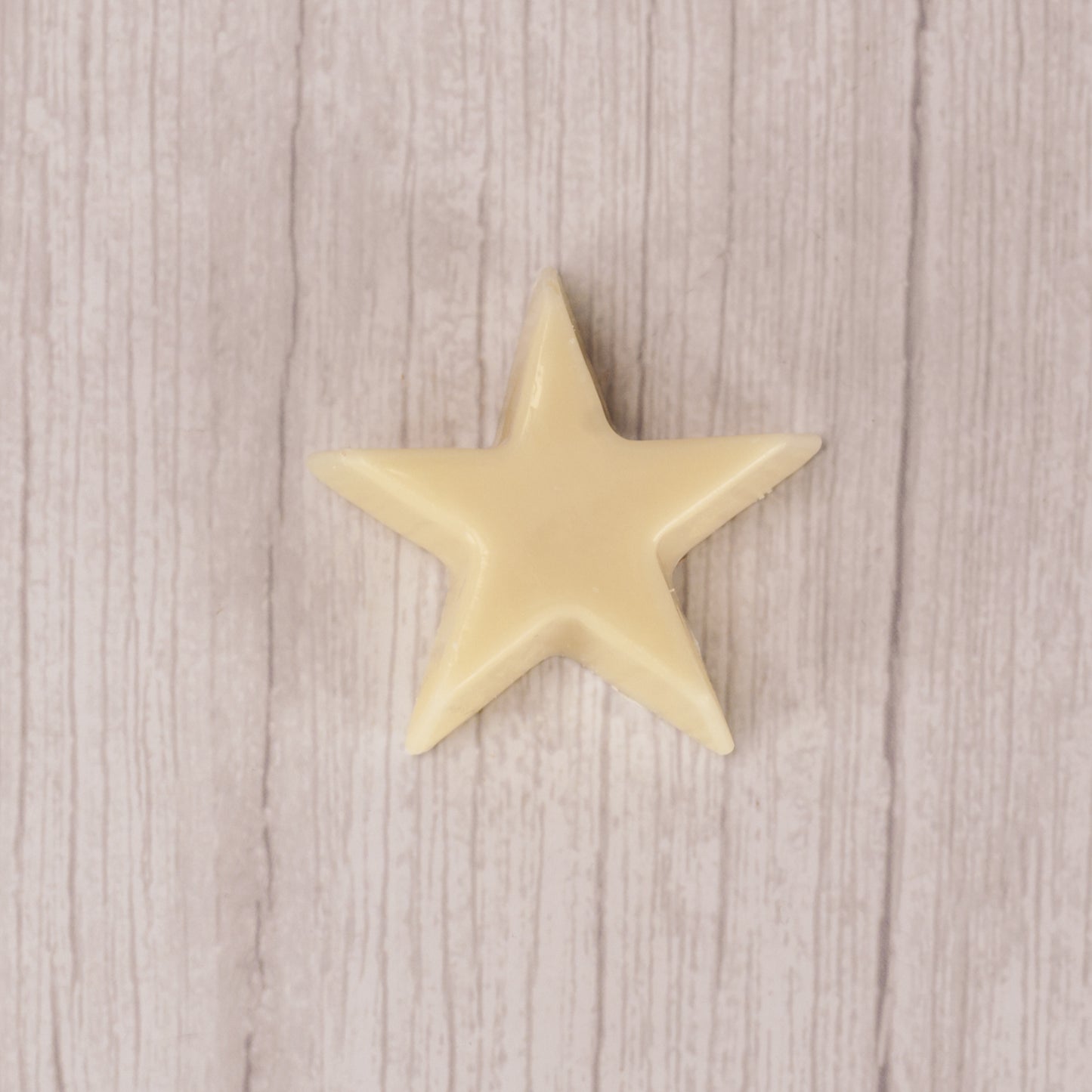 white coating star mold. Individually wrapped.