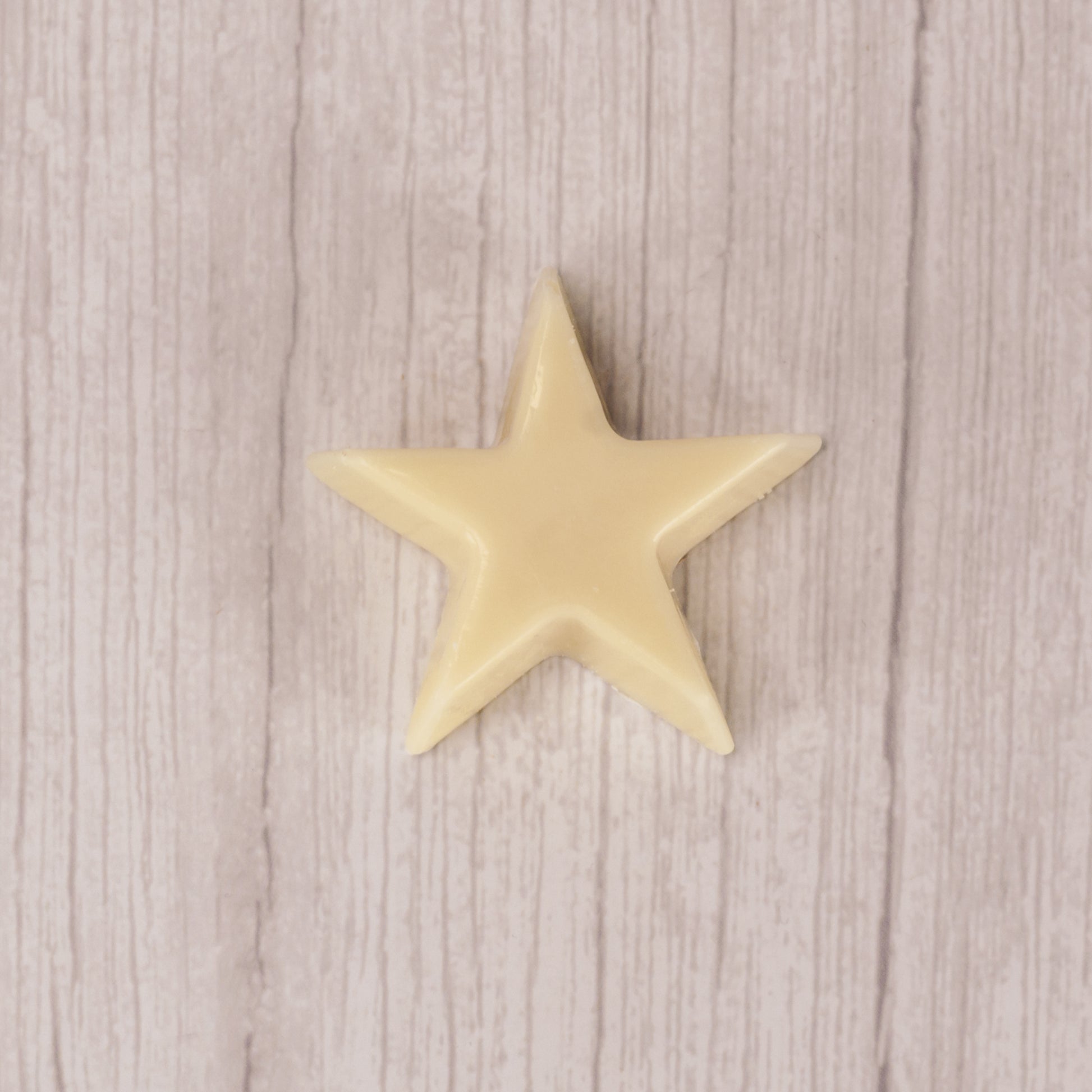 white coating star mold. Individually wrapped.