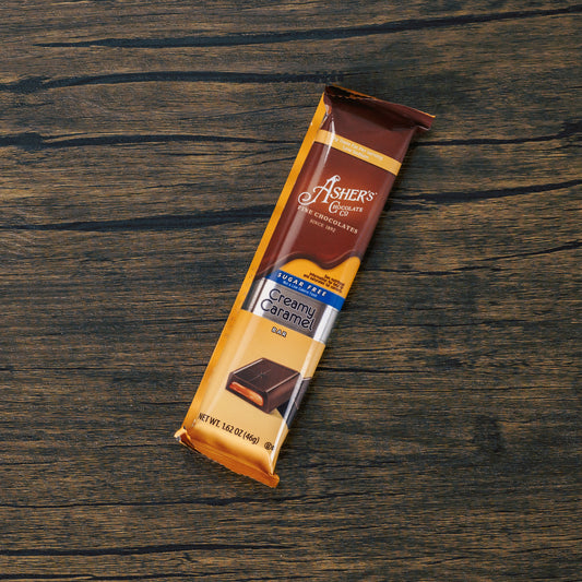 sugar free creamy caramel bar.
