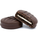 Oreo cookie covered in rich dark chocolate. Individually wrapped.