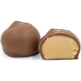 a pound box of maple cream centers covered in smooth milk chocolate.