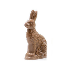 Beasley Bunny is very popular and comes in milk or dark chocolate or white coating (like white chocolate)