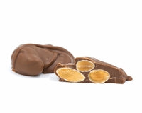 almonds dipped in milk chocolate
